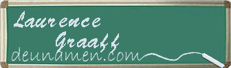 Laurence Graaff Visitenkarte